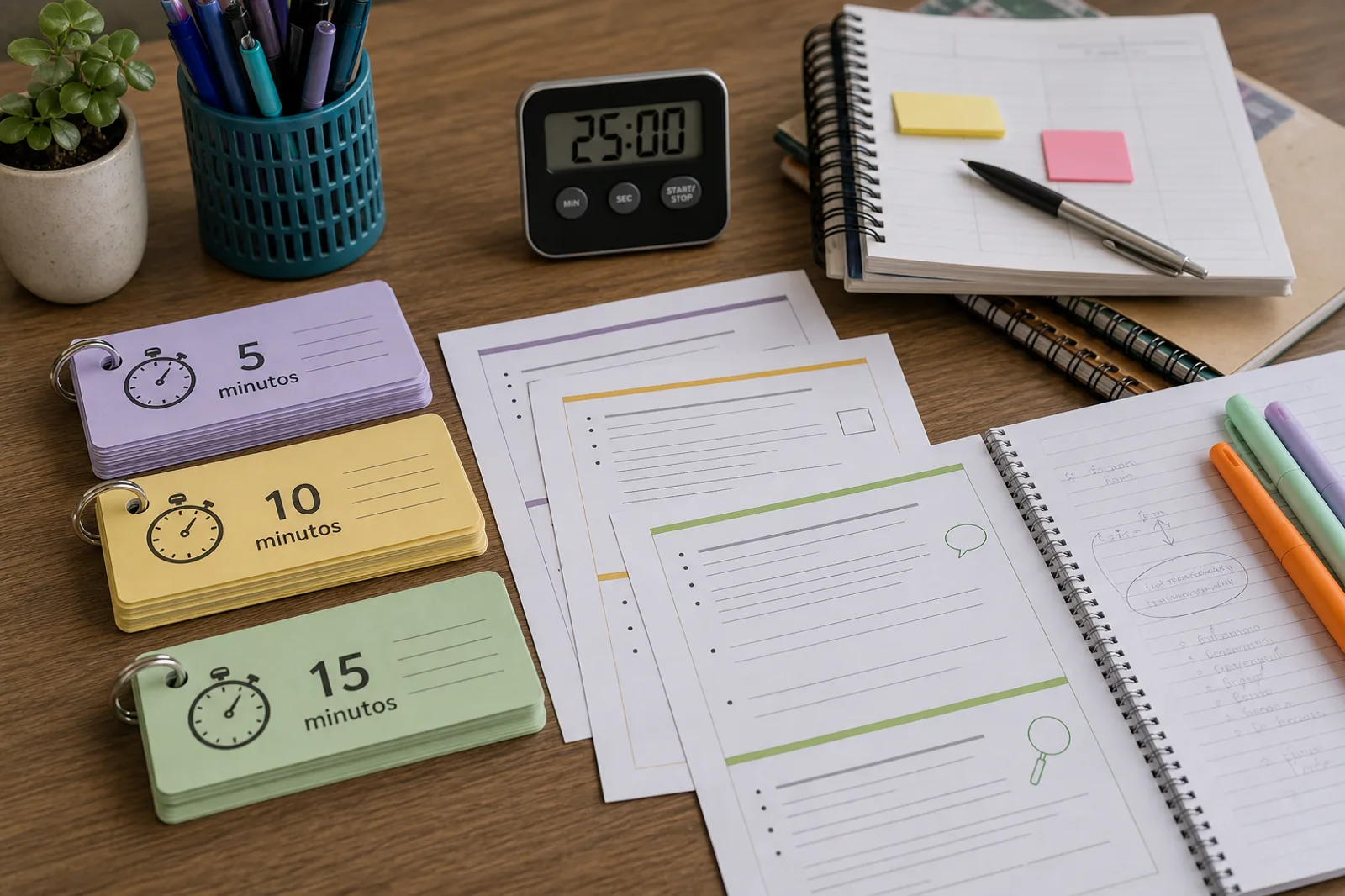 Atividades curtas para organizar o tempo da aula