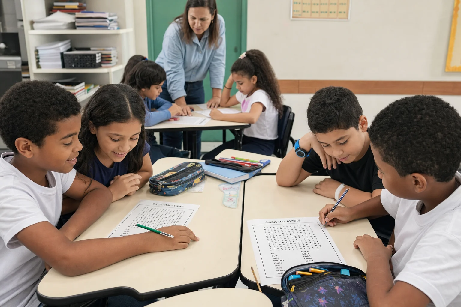 Caça-palavras impresso para usar em sala de aula