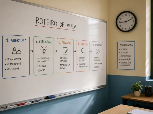 Como organizar o tempo da aula