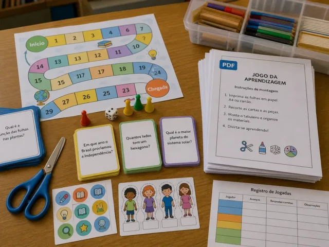 Jogos pedagógicos para imprimir